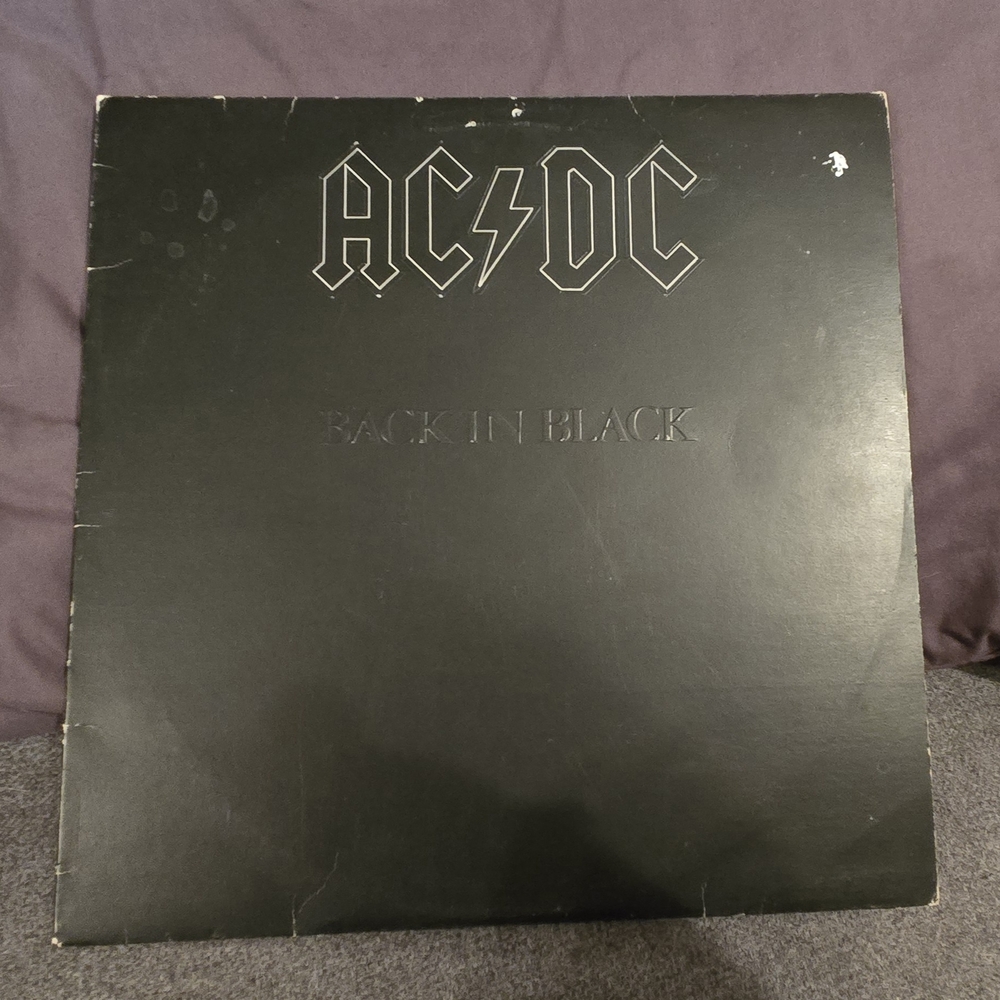 AC/DC Back in Black Vinyl Record
